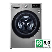 Vue avant de Lave-linge 8KG | 6 Motion Direct Drive™ | Moteur Direct Drive™ garanti 10 ans | AIDD™ | Steam™ | 52/74 dB | D LG F84N42IXS