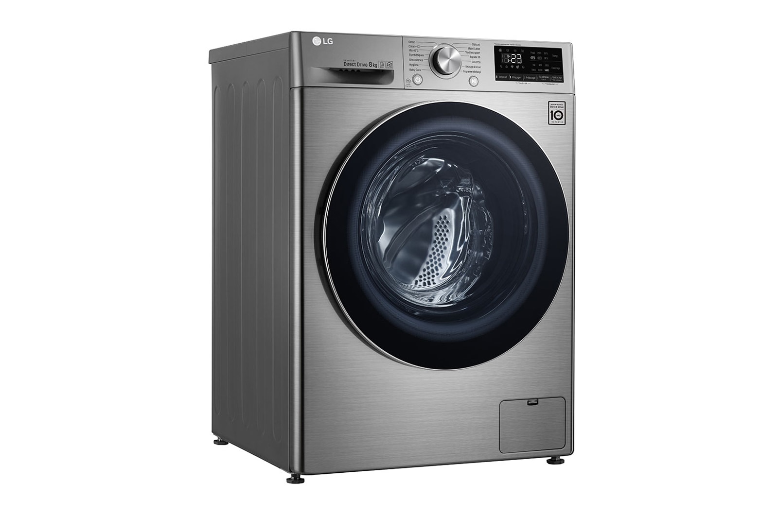 LG Lave-linge 8 KG | 6 Motion Direct Drive™ | AIDD™ | Moteur Direct Drive™ garanti 10 ans, LG F84N52T