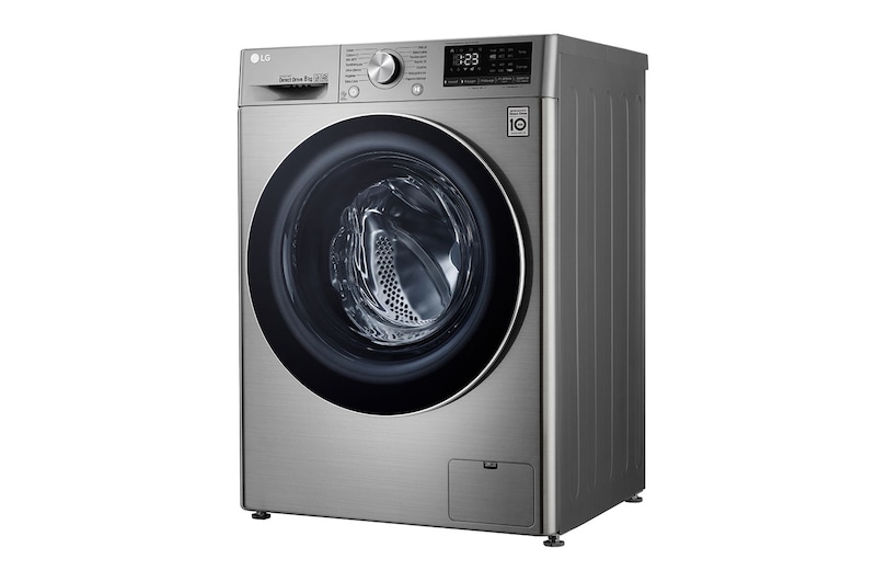 LG Lave-linge 8 KG | 6 Motion Direct Drive™ | AIDD™ | Moteur Direct Drive™ garanti 10 ans, LG F84N52T