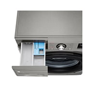 LG Lave-linge 8kg - 68L | AI Direct Drive™ | Steam™ I Moteur Direct Drive™ garanti 10 ans, LG F84V15STS