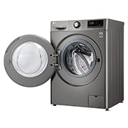 LG Lave-linge 8kg - 68L | AI Direct Drive™ | Steam™ I Moteur Direct Drive™ garanti 10 ans, LG F84V15STS