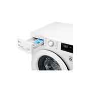 LG Lave-linge 8 kg - 68L | AI Direct Drive™ | Moteur Direct Drive™ garanti 10 ans, LG F84V33WHS