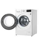 LG Lave-linge 8 kg - 68L | AI Direct Drive™ | Moteur Direct Drive™ garanti 10 ans, LG F84V33WHS