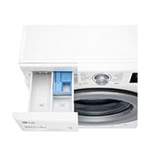 LG Lave-linge 8 kg - 68L | AI Direct Drive™ | Moteur Direct Drive™ garanti 10 ans, LG F84V34WH
