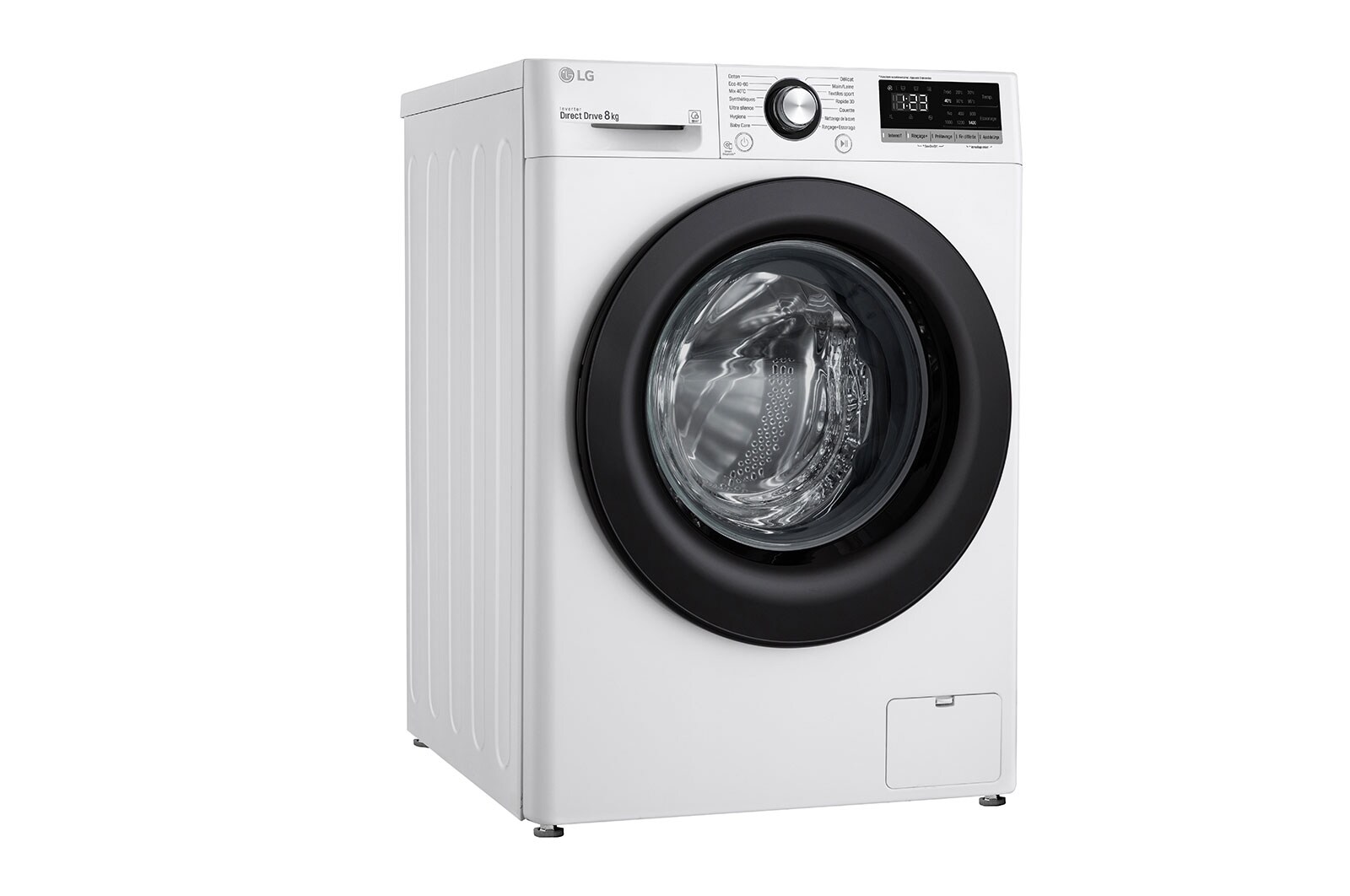 LG Lave-linge 8 kg - 68L | AI Direct Drive™ | Moteur Direct Drive™ garanti 10 ans , LG F84V35WH