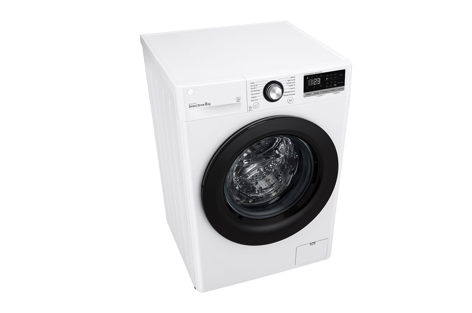 LG Lave-linge 8 kg - 68L | AI Direct Drive™ | Moteur Direct Drive™ garanti 10 ans , LG F84V35WH