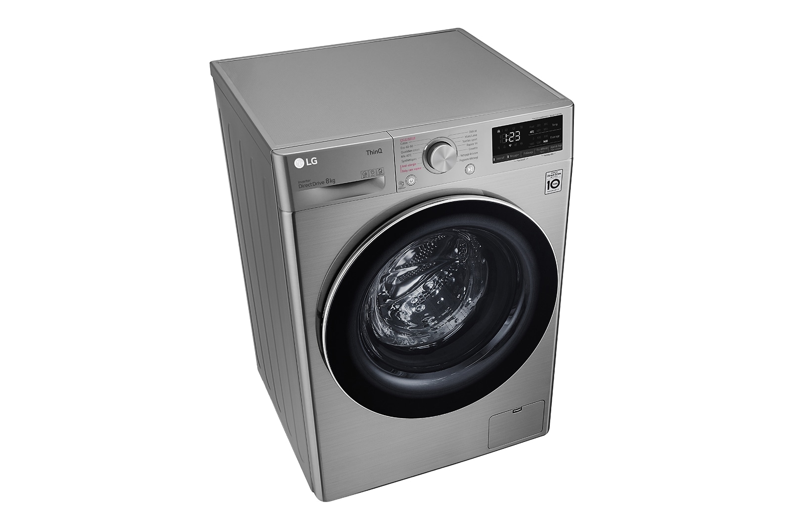 LG Lave-linge 8 kg - 68L | AI Direct Drive™ | Moteur Direct Drive™ garanti 10 ans, F84V42IXS