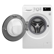 LG Lavante-séchante 8/5 KG | 6 Motion Direct Drive™ | Smart Diagnosis™ | Moteur Direct Drive™ garanti 10 ans , LG F854J60WR