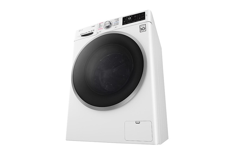LG Lavante-séchante 8/5 KG | Steam™ | 6 Motion Direct Drive™ | Smart Diagnosis™ | Moteur Direct Drive™ garanti 10 ans , LG F854J61WRS