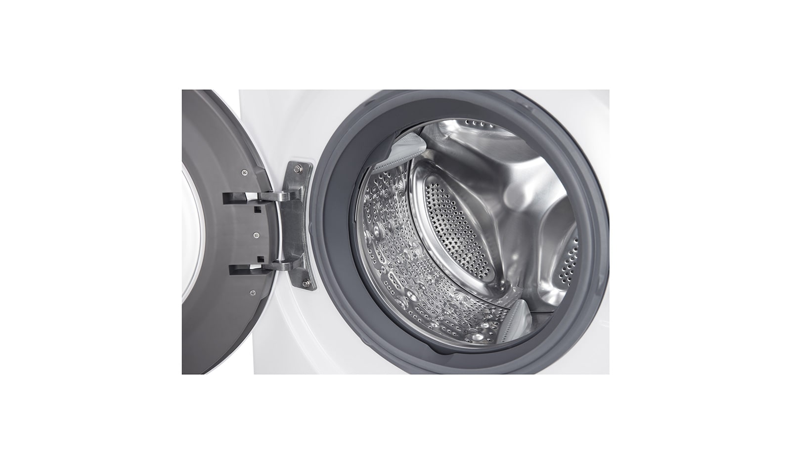 LG Lavante-séchante 8/5 KG | Steam™ | 6 Motion Direct Drive™ | Smart Diagnosis™ | Moteur Direct Drive™ garanti 10 ans , LG F854J61WRS