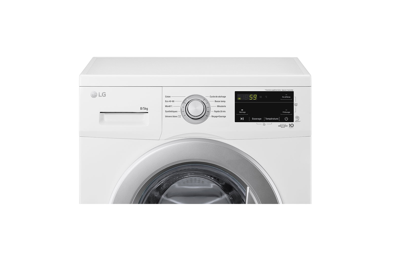 LG F854M21WR Vue de face