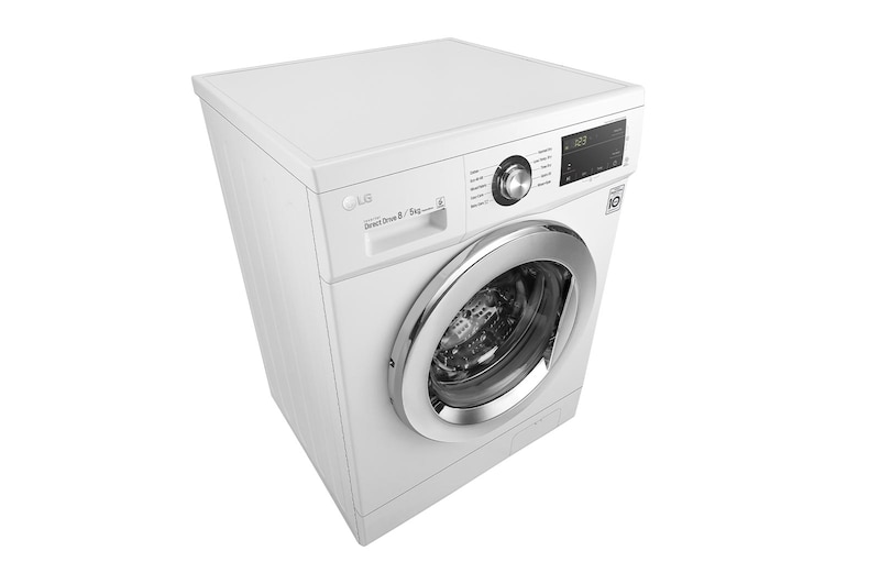 LG Lavante-séchante 8/5 kg - 58L | Smart Diagnosis™  I Moteur Direct Drive™ garanti 10 ans, LG F854M22WR