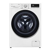 Vue avant de Lavante-séchante 8/5kg - 59L | AI Direct Drive™ | Smart Diagnosis™ | Moteur Direct Drive™ garanti 10 ans LG F854N40WR