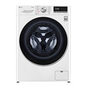 Vue avant de Lavante-séchante 8/5 KG - 59L  | 6 Motion Direct Drive™ | Moteur Direct Drive™ garanti 10 ans |  AIDD | Steam | 52/74 dB LG F854N51WHSB