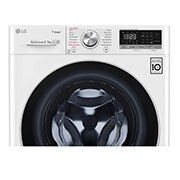 LG Lavante-séchante 8/5 KG - 59L  | 6 Motion Direct Drive™ | Moteur Direct Drive™ garanti 10 ans |  AIDD | Steam | 52/74 dB, LG F854N51WHSB