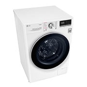 LG Lavante-séchante 8/5 KG - 59L  | 6 Motion Direct Drive™ | Moteur Direct Drive™ garanti 10 ans |  AIDD | Steam | 52/74 dB, LG F854N51WHSB