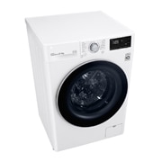 LG Lavante-séchante 8/6 kg - 68L | Moteur intelligent AI Direct Drive garanti 10 ans, LG F864V31WR