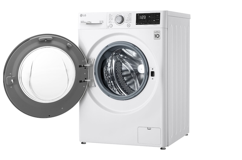 LG Lavante-séchante 8/6 kg - 68L | AI Direct Drive™ | Smart Diagnosis™ I Moteur Direct Drive™ garanti 10 ans, LG F864V37WR