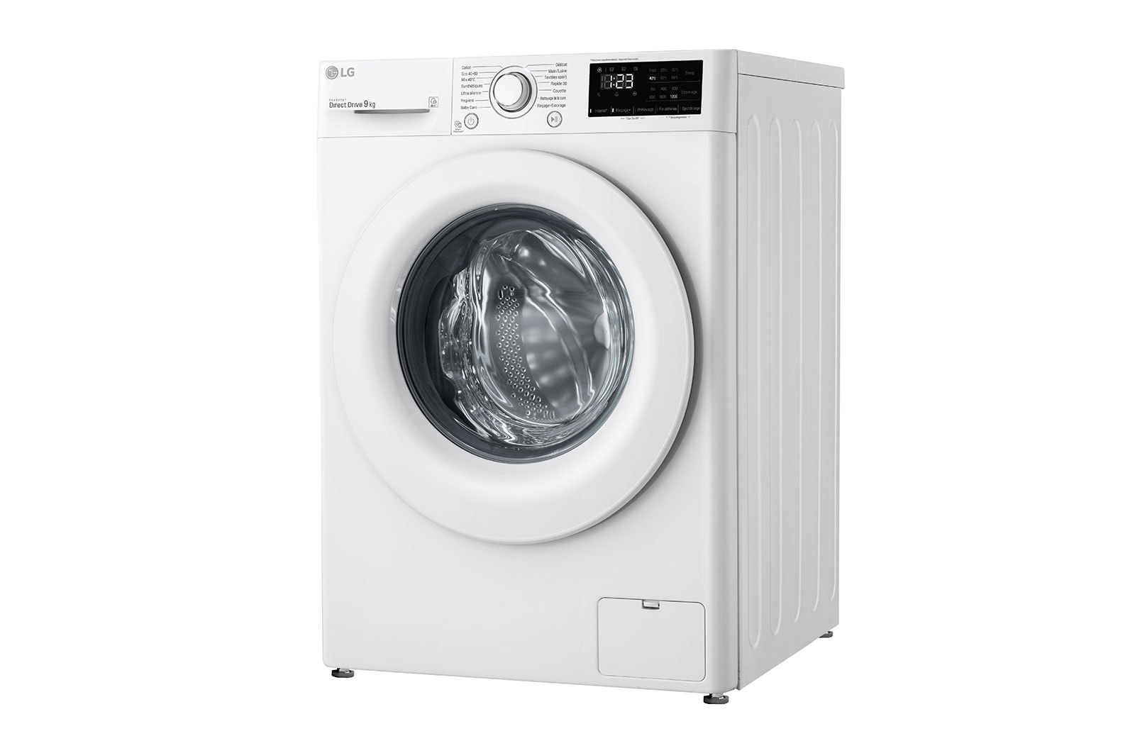 LG Lave-linge 9 kg - 59L | AI Direct Drive™ | Moteur Direct Drive™ garanti 10 ans | D, LG F92N23WH