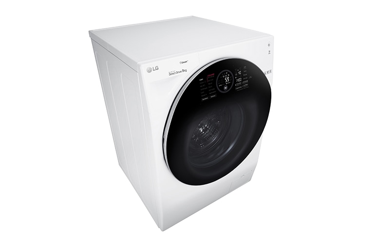 LG Lave-linge 9 KG | Steam™ | TurboWash™  | 6 Motion Direct Drive™ | A+++(-40%) | Wi-Fi | Smart Diagnosis™ | Moteur Direct Drive™ garanti 10 ans , LG F94G1GWHS
