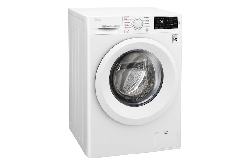 LG Lave-Linge 9KG | Steam™ | 6 Motion Direct Drive™ | A+++-20% | Smart Diagnosis™ | Moteur Direct Drive™ – Garanti 10 ans, LG F94J53WHS