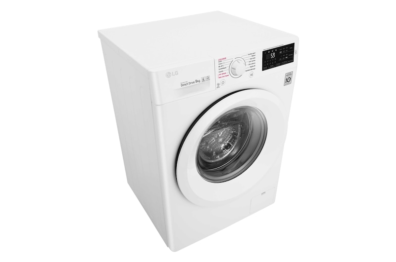 LG Lave-Linge 9KG | Steam™ | 6 Motion Direct Drive™ | A+++-20% | Smart Diagnosis™ | Moteur Direct Drive™ – Garanti 10 ans, LG F94J53WHS