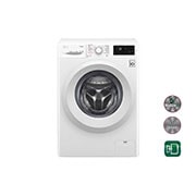 Vue avant de Lave-Linge 9KG | Steam™ | 6 Motion Direct Drive™ | A&#43;&#43;&#43;-20% | Smart Diagnosis™ | Moteur Direct Drive™ – Garanti 10 ans LG F94J53WHS