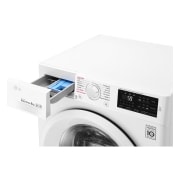 LG Lave-Linge 9KG | Steam™ | 6 Motion Direct Drive™ | A+++-20% | Smart Diagnosis™ | Moteur Direct Drive™ – Garanti 10 ans, LG F94J53WHS