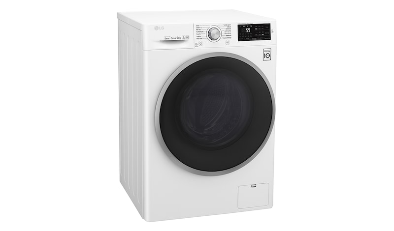 LG Lave-linge 9 KG | 6 Motion Direct Drive™ | A+++(-30%) | Smart Diagnosis™ | Moteur Direct Drive™ garanti 10 ans , LG F94J61WH