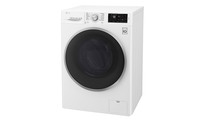 LG Lave-linge 9 KG | 6 Motion Direct Drive™ | A+++(-30%) | Smart Diagnosis™ | Moteur Direct Drive™ garanti 10 ans , LG F94J61WH