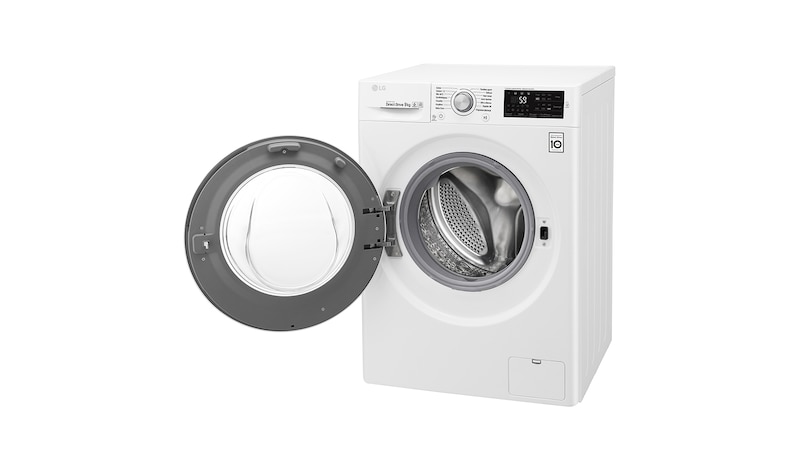 LG Lave-linge 9 KG | 6 Motion Direct Drive™ | A+++(-30%) | Smart Diagnosis™ | Moteur Direct Drive™ garanti 10 ans , LG F94J61WH