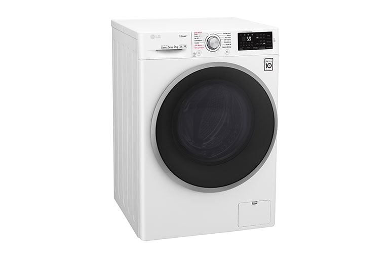 LG Lave-linge 9 KG | Steam™ | 6 Motion Direct Drive™ | A+++(-30%) | Smart Diagnosis™ | Moteur Direct Drive™ garanti 10 ans, LG F94J61WHS