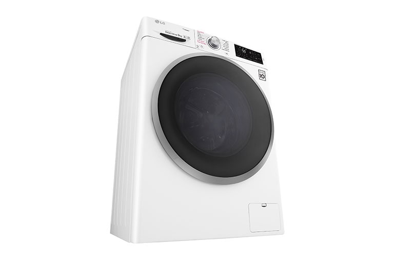 LG Lave-linge 9 KG | Steam™ | 6 Motion Direct Drive™ | A+++(-30%) | Smart Diagnosis™ | Moteur Direct Drive™ garanti 10 ans, LG F94J61WHS