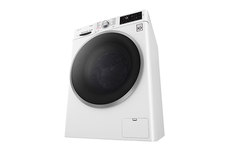 LG Lave-linge 9 KG | Steam™ | 6 Motion Direct Drive™ | A+++(-30%) | Smart Diagnosis™ | Moteur Direct Drive™ garanti 10 ans, LG F94J61WHS