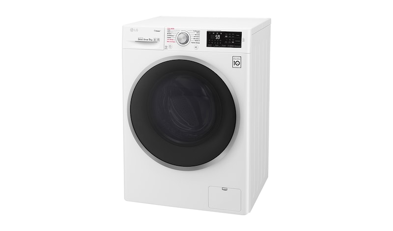 LG Lave-linge 9 KG | Steam™ | 6 Motion Direct Drive™ | A+++(-30%) | Smart Diagnosis™ | Moteur Direct Drive™ garanti 10 ans, LG F94J61WHS