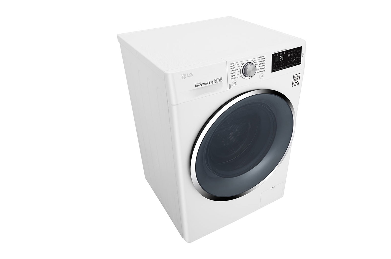 LG Lave-linge 9KG | 6 Motion Direct Drive™ | Moteur Direct Drive™ garanti 10 ans | A+++(-30%), LG F94J62WH