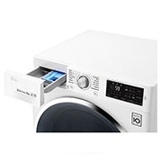 LG Lave-linge 9KG | 6 Motion Direct Drive™ | Moteur Direct Drive™ garanti 10 ans | A+++(-30%), LG F94J62WH