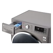 LG Lave-Linge 9KG | TurboWash™ | Steam   | Wi-Fi | 6 Motion Direct Drive™ | A+++-30% | Smart Diagnosis™ | Moteur Direct Drive™  garanti 10 ans | Compatible TWINWash™ Mini, LG F94J72STST