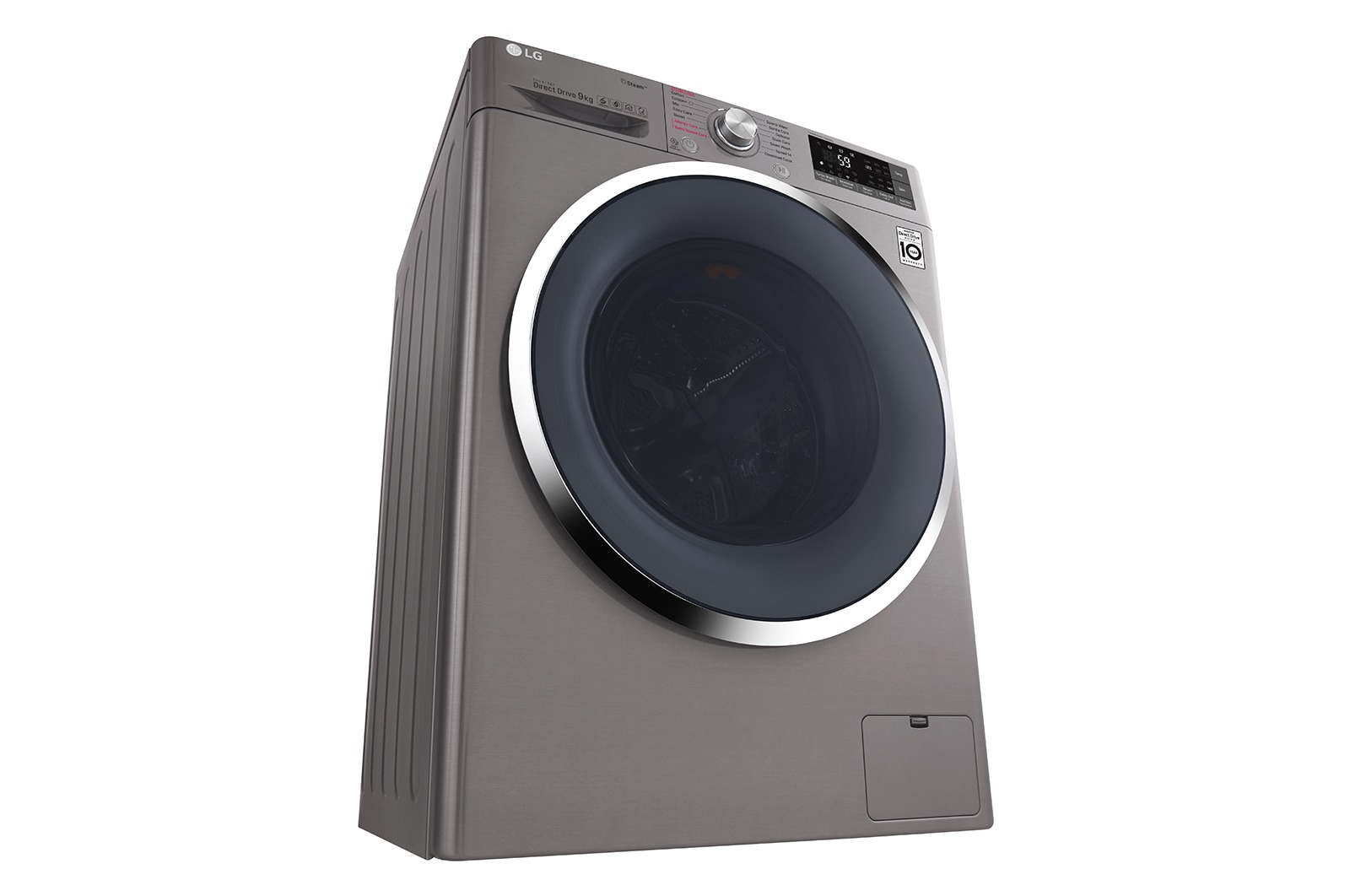 LG Lave-Linge 9KG | TurboWash™ | Steam   | Wi-Fi | 6 Motion Direct Drive™ | A+++-30% | Smart Diagnosis™ | Moteur Direct Drive™  garanti 10 ans | Compatible TWINWash™ Mini, LG F94J72STST