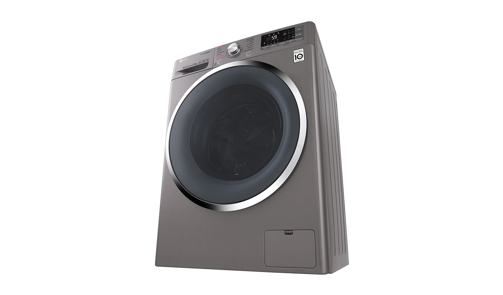 LG Lave-linge 9 KG | Steam™ | Wi-Fi | 6 Motion Direct Drive™ | A+++(-30%) | Smart Diagnosis™ | Moteur Direct Drive™ garanti 10 ans, LG F94J82STS