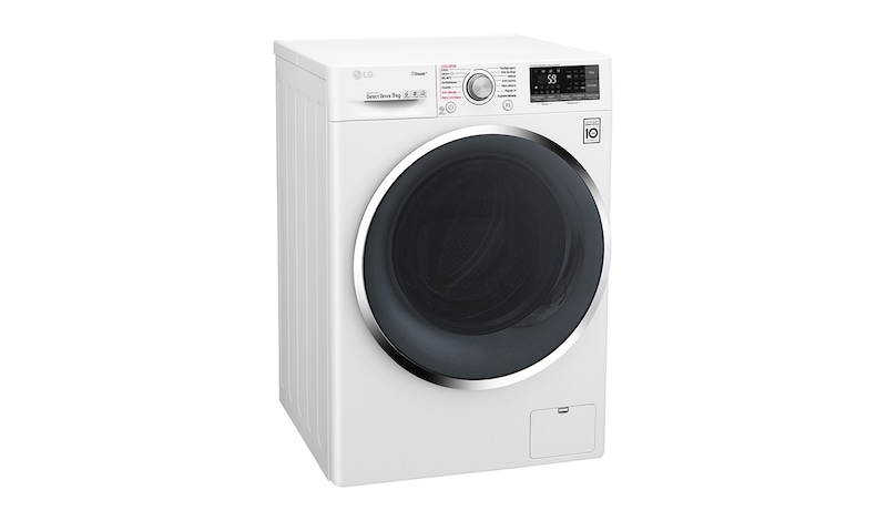 LG Lave-linge 9 KG | TrueSteam™ | Wi-Fi | 6 Motion Direct Drive™ | A+++(-30%) | Smart Diagnosis™ | Moteur Direct Drive™ garanti 10 ans, LG F94J82WHS