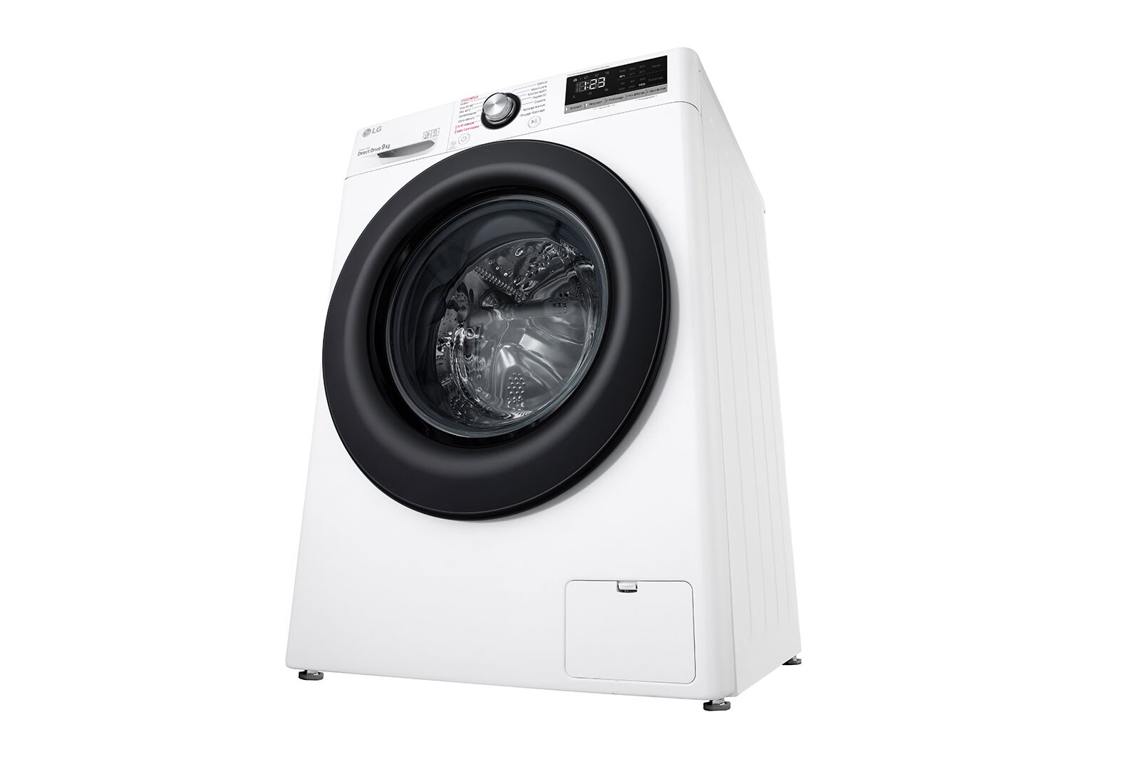 LG Lave-linge 9 KG - 59L | AI Direct Drive™ | Moteur Direct Drive™ garanti 10 ans |  6 Motion™ | Steam™ | 75/52dB | D, LG F94N25WHS