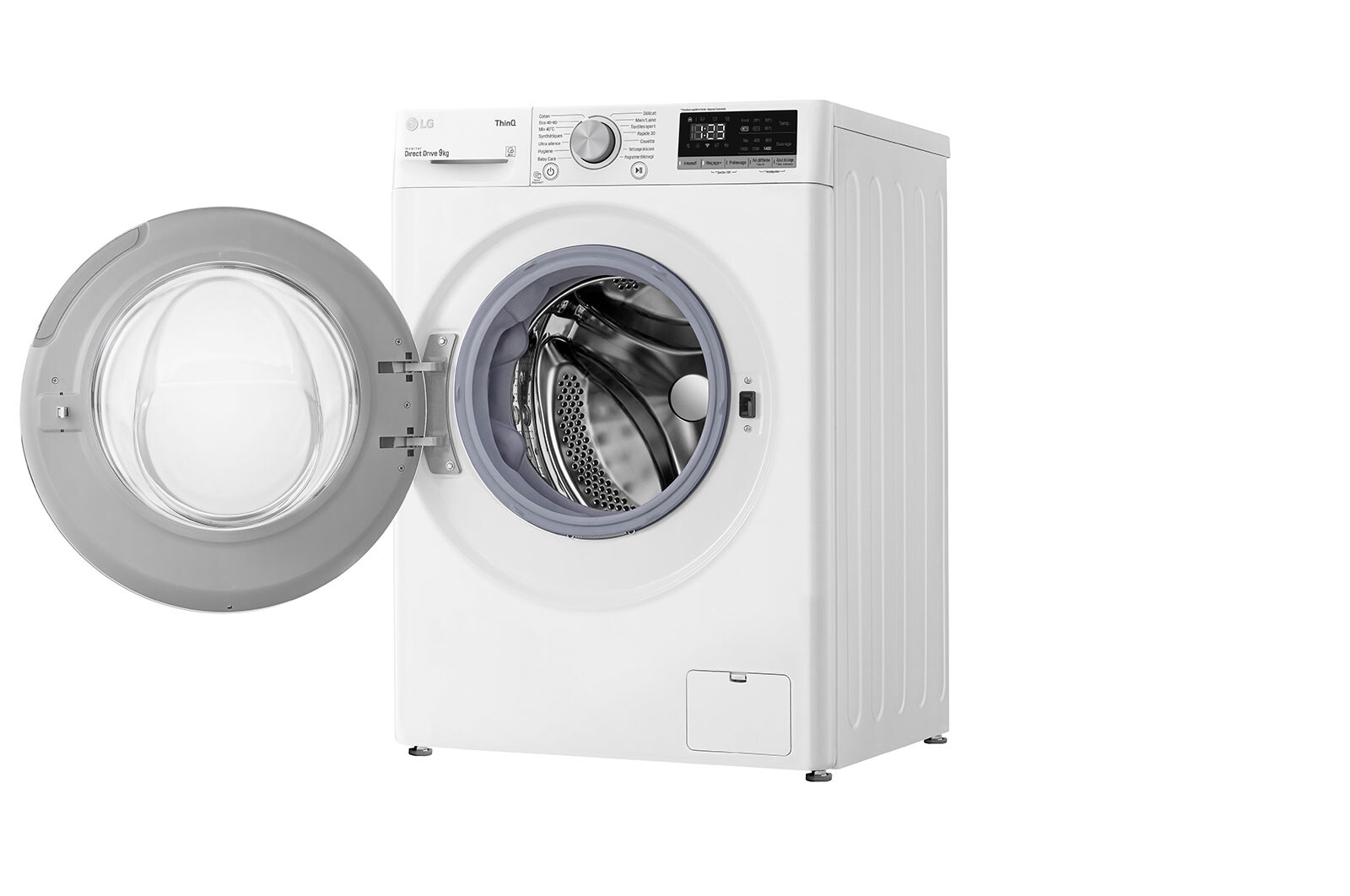 LG Lave-linge 9 KG - 59L | AI Direct Drive™ | Moteur Direct Drive™ garanti 10 ans |  6 Motion™ | Synchronisation via WIFI | 52/75dB | D, LG F94N40WH