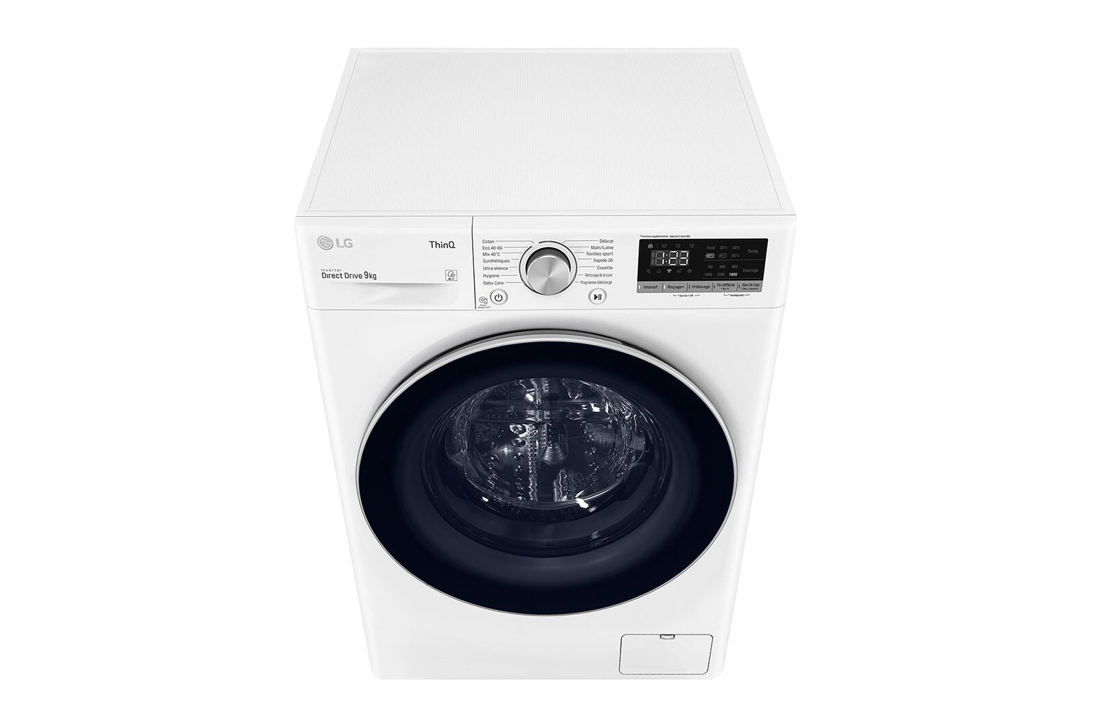 LG Lave-linge 9 KG - 59L | AI Direct Drive™ | Moteur Direct Drive™ garanti 10 ans |  6 Motion™ | Synchronisation via WIFI | 52/75dB | D, LG F94N41WH