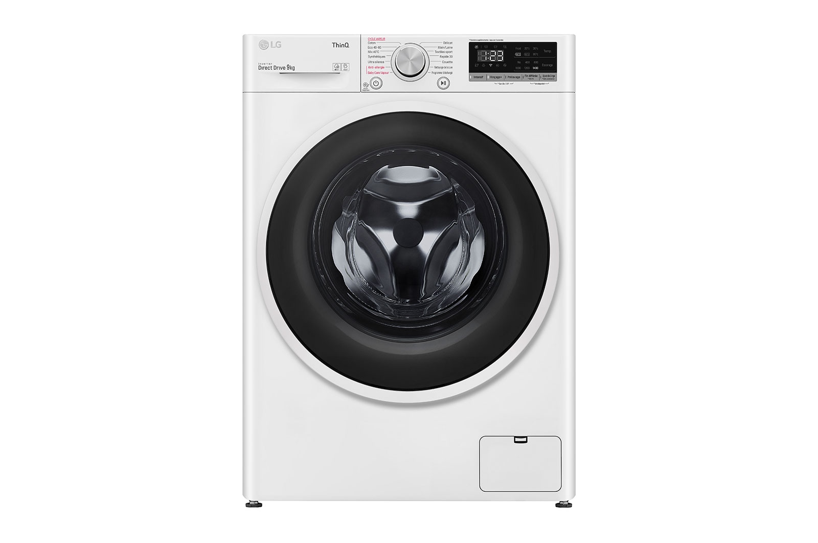 Lave-linge de face