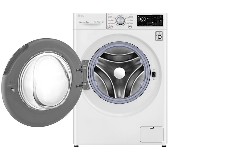 LG Lave-linge 9 kg - 68L | AI Direct Drive™ | Dosage automatique ezDispense™ | Steam™ | ThinQ, LG F94V31WHSA