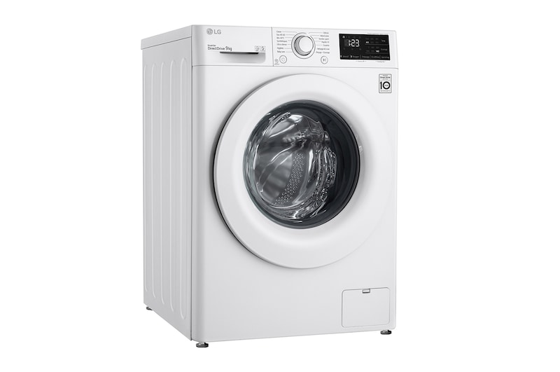 LG Lave-linge 9 kg - 68L | AI Direct Drive™ | Moteur Direct Drive™ garanti 10 ans, LG F94V33WH