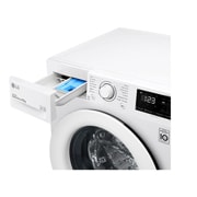LG Lave-linge 9 kg - 68L | AI Direct Drive™ | Moteur Direct Drive™ garanti 10 ans, LG F94V33WH