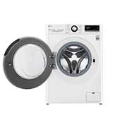 LG Lave-linge 9kg - 68L | Moteur intelligent AI Direct Drive™ garanti 10 ans | Dosage automatique ezDispense™, LG F94V35WHSA