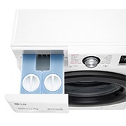 LG Lave-linge 9kg - 68L | Moteur intelligent AI Direct Drive™ garanti 10 ans | Dosage automatique ezDispense™, LG F94V35WHSA
